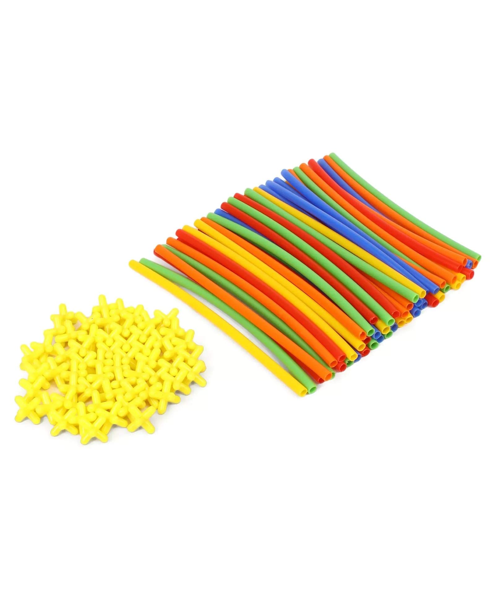 RATNA'S Straw Assembly KIT. Make Different Objects Using Straws