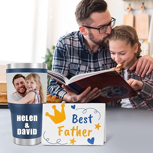 Miniatura 6 de Vasos personalizados de 30 onzas con imagen, texto, nombre, vaso aislado personalizado con tapa y pajitas, regalos personalizados con cumpleaños,