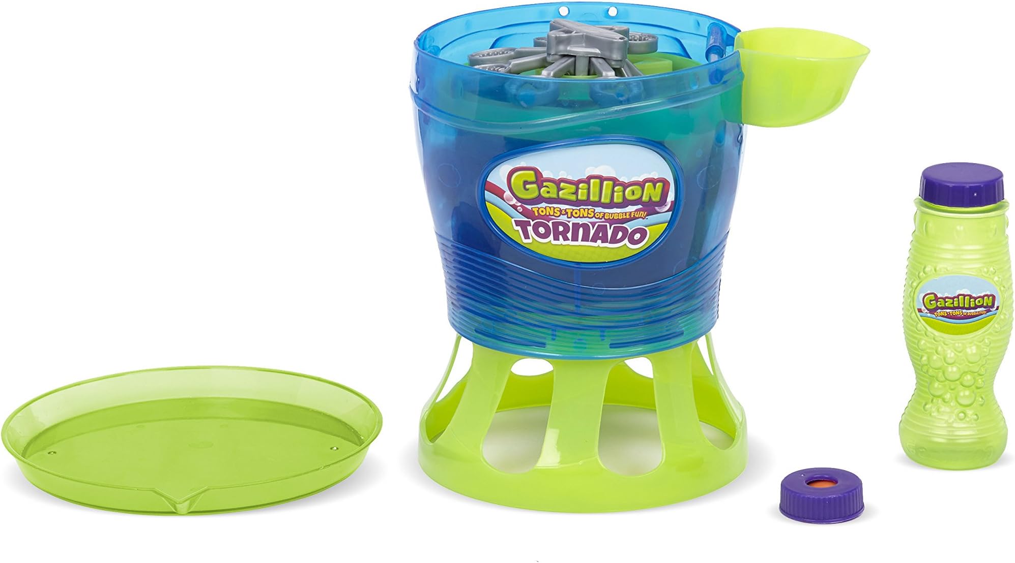 Gazillion 361910AZ02 Bubble Machine, Blue, 7 Inches