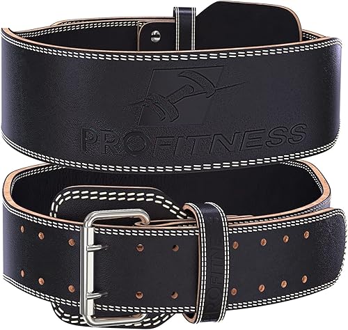 Cinturón de levantamiento de pesas para hombres y mujeres Cinturón de levantamiento de pesas de alta calidad 100% cuero Cinturón de gimnasio de