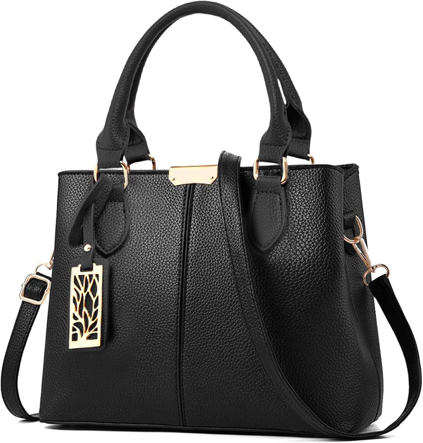 GEMIU Purses and Handbags for Women,Vegan Leather Top Handle Satchel Purses Shoulder Tote Bags