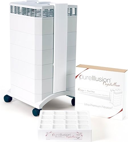 Miniatura 8 de PureIllusion - Prefiltro científicamente probado para purificador de aire de la serie IQAir HealthPro, filtro ultra premium para módulo PreMax,