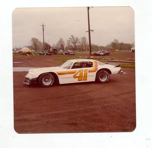 Bill Wargo-#41-EARLY-Camaro-Race Car-Color-Photo-1970's