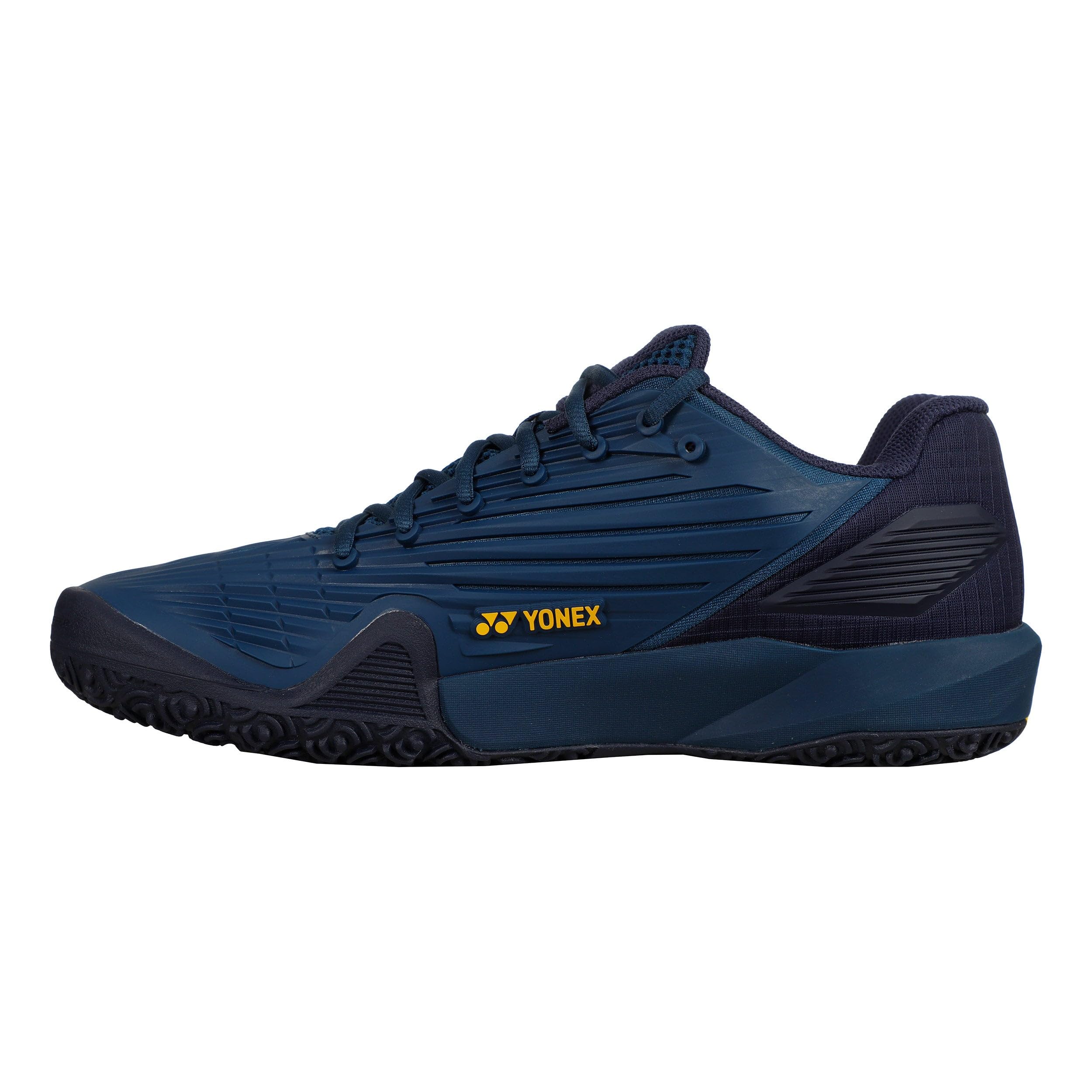 YONEX Uomini Eclipsion 5 Cly Scarpe da Tennis Scarpa per Terra Rossa Blu Scuro-Nero EU NEU