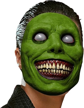Scary Masques Smiling Creepy Realistic Horror Costume Cosplay Props