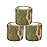 Uning Self-adhesive Protective Camouflage Tape Wrap 5CM x 4.5M Tactical Camo Form Multi-functional Non-woven Fabric Stealth Tape Stretch Bandage for Outdoor Military Hunting (Pack of 3) (Camouflage 8)