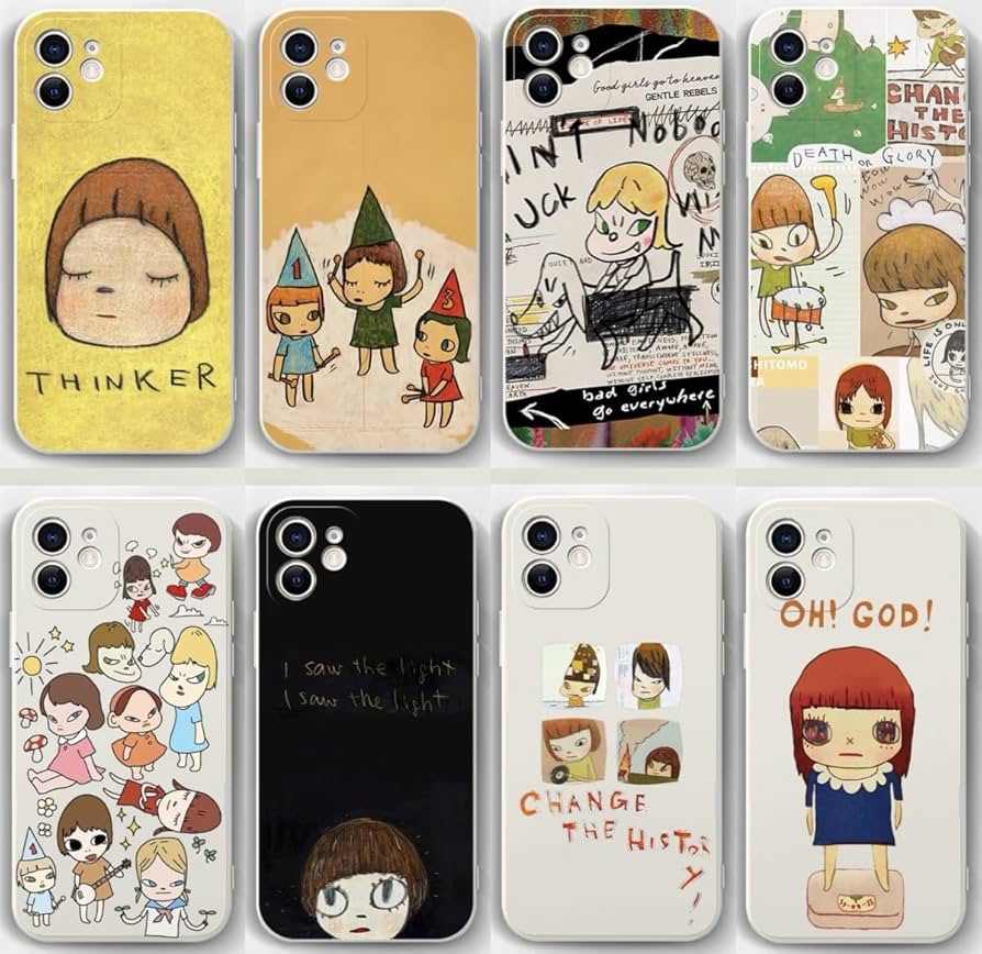 奈良美智グッズ詰め合わせ☆ Amazon.co.jp: 奈良美智 スマホケース 携帯ケース スマホカバー