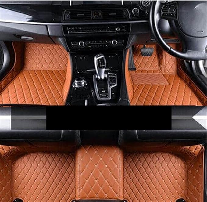 Car Luxury Floor Mats Carpets Footwell Mats Rugs Anti Slip Pad Interior