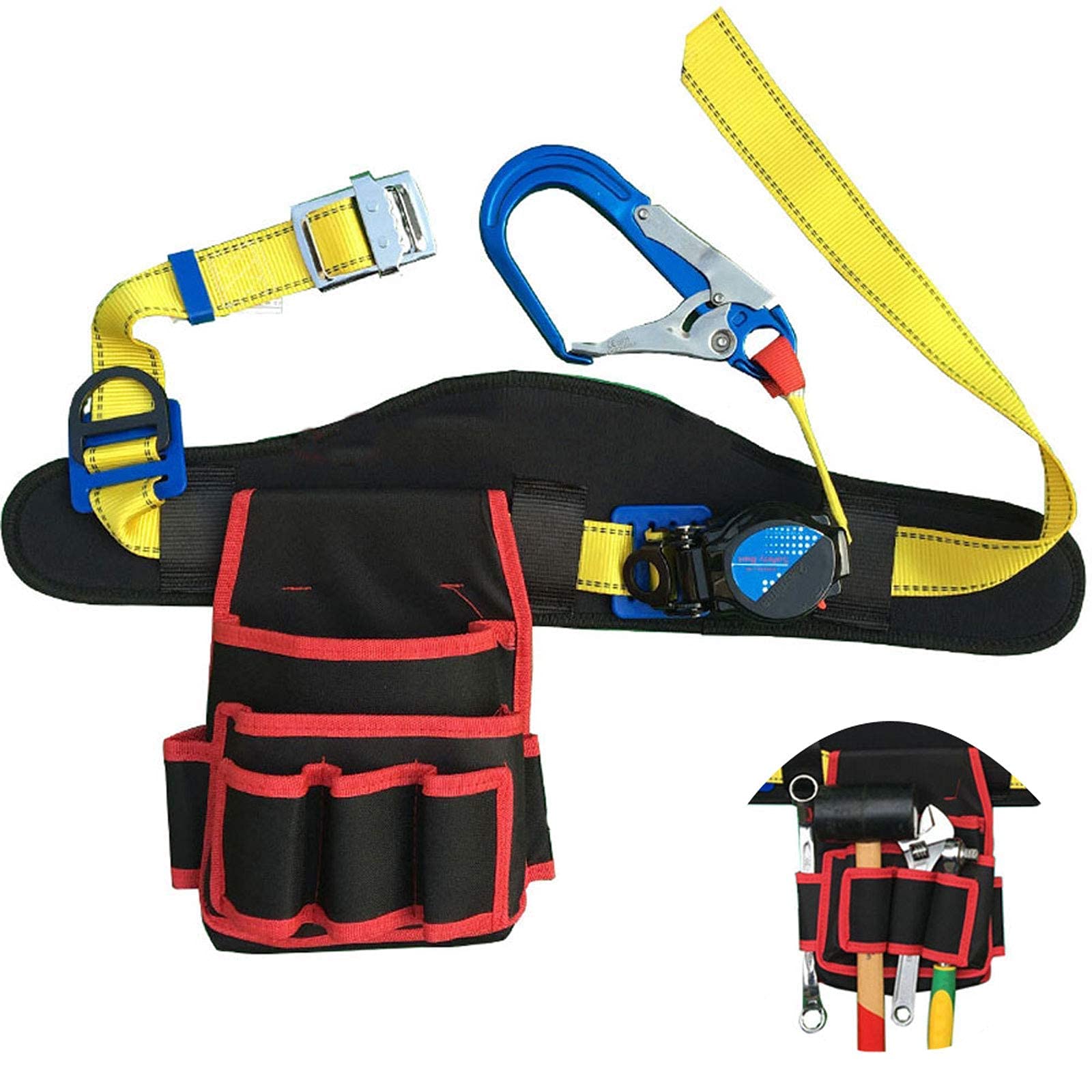 Buy Self Retracting Lifeline with Steel Hook, 1.5m Retractable Lanyard