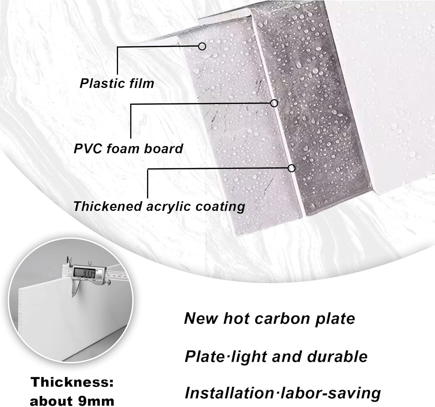 Window Sill Cover Protector Extender Cuttable Easy to Install for Home House Office