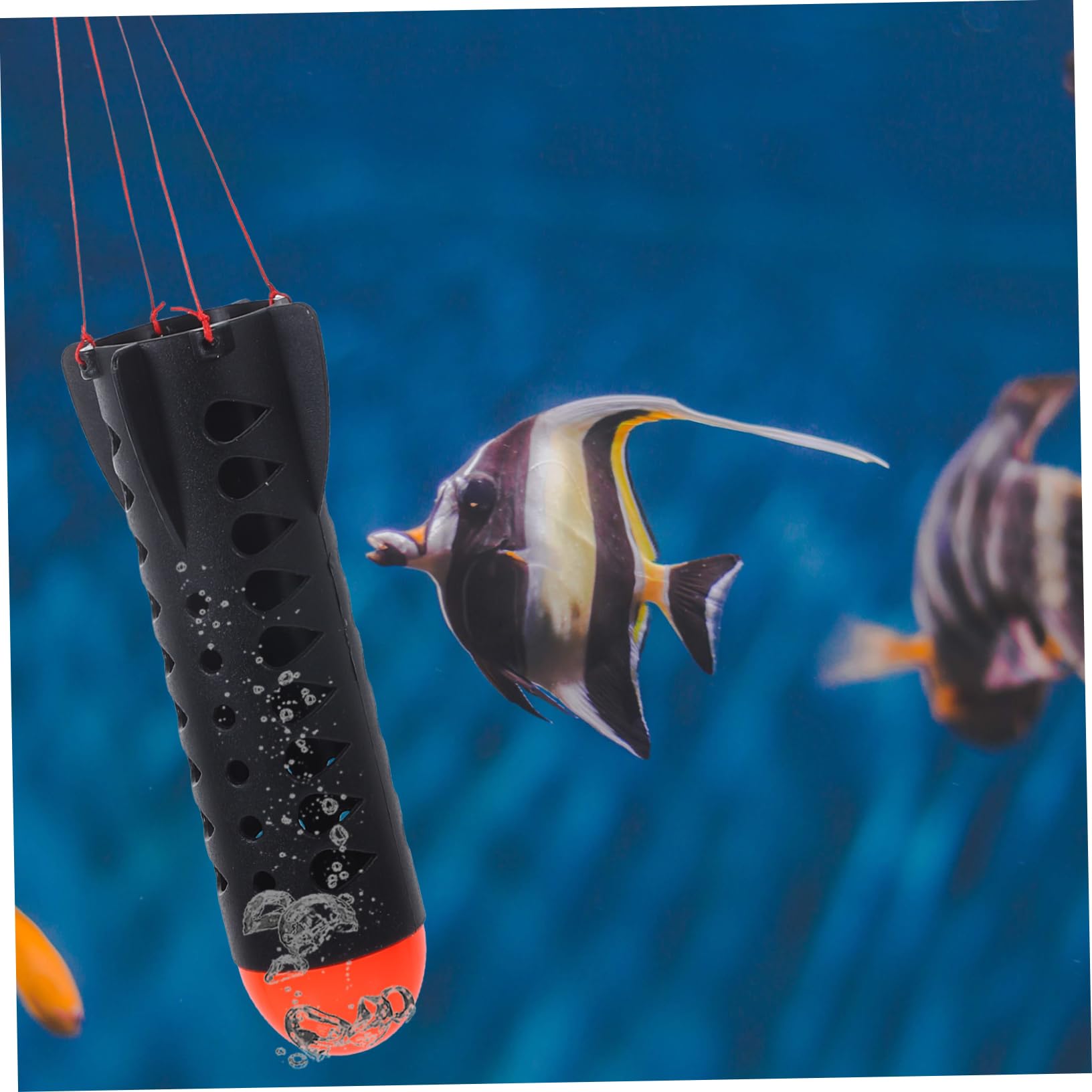 Toddmomy Raketennistgerät Karpfen Köder Käfig Futterspender Lockhalter Angeln Feeder zum Angeln im Freien Angelkorb Fischfutterautomat Fischereifalle Angreifer Angeln Feeder Plastik