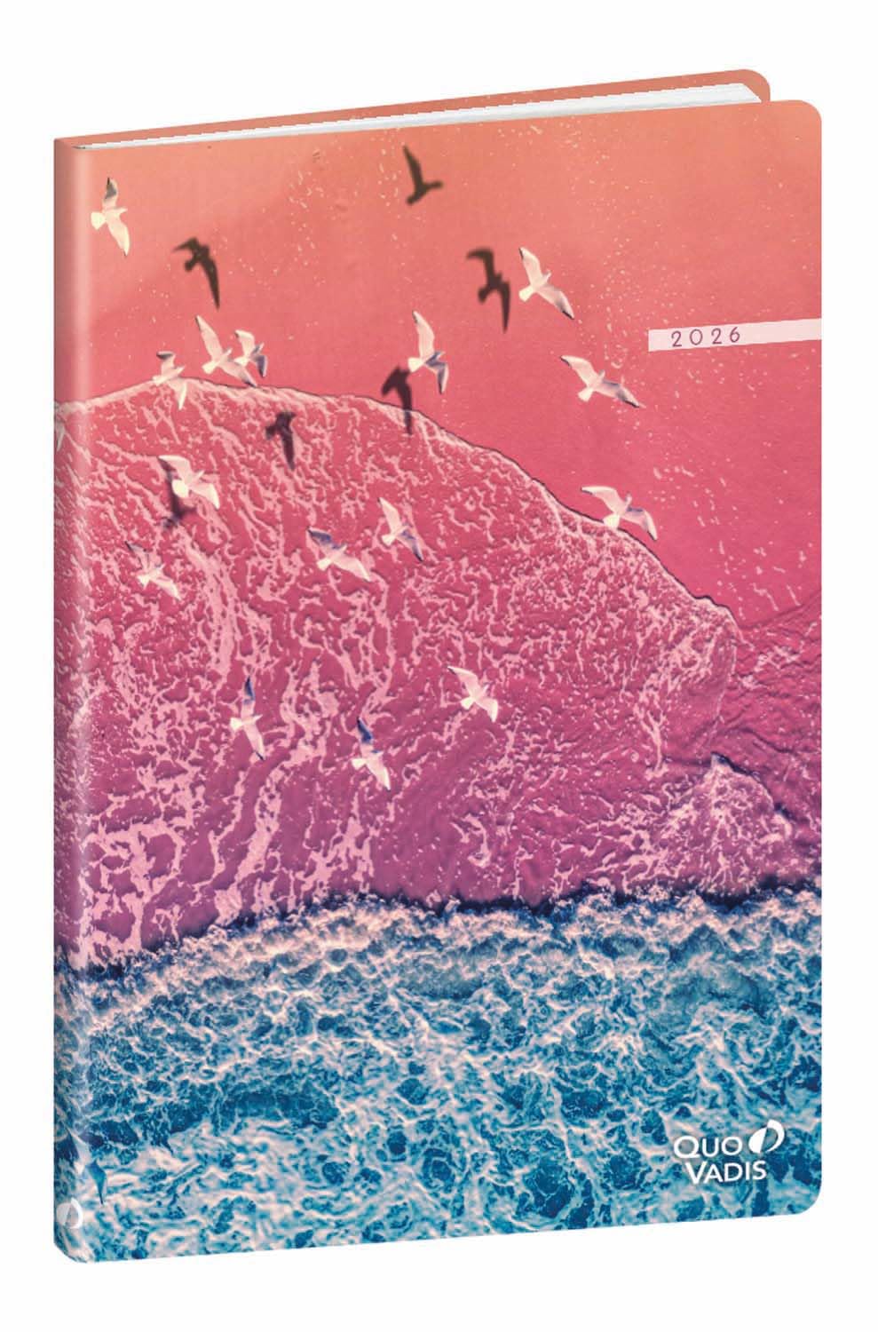 Quo Vadis - Diary - 2026 - Minister Recycled - Weekly Planner - Multilingual - Breathe - 13 Months December-December - 16 x 24 cm