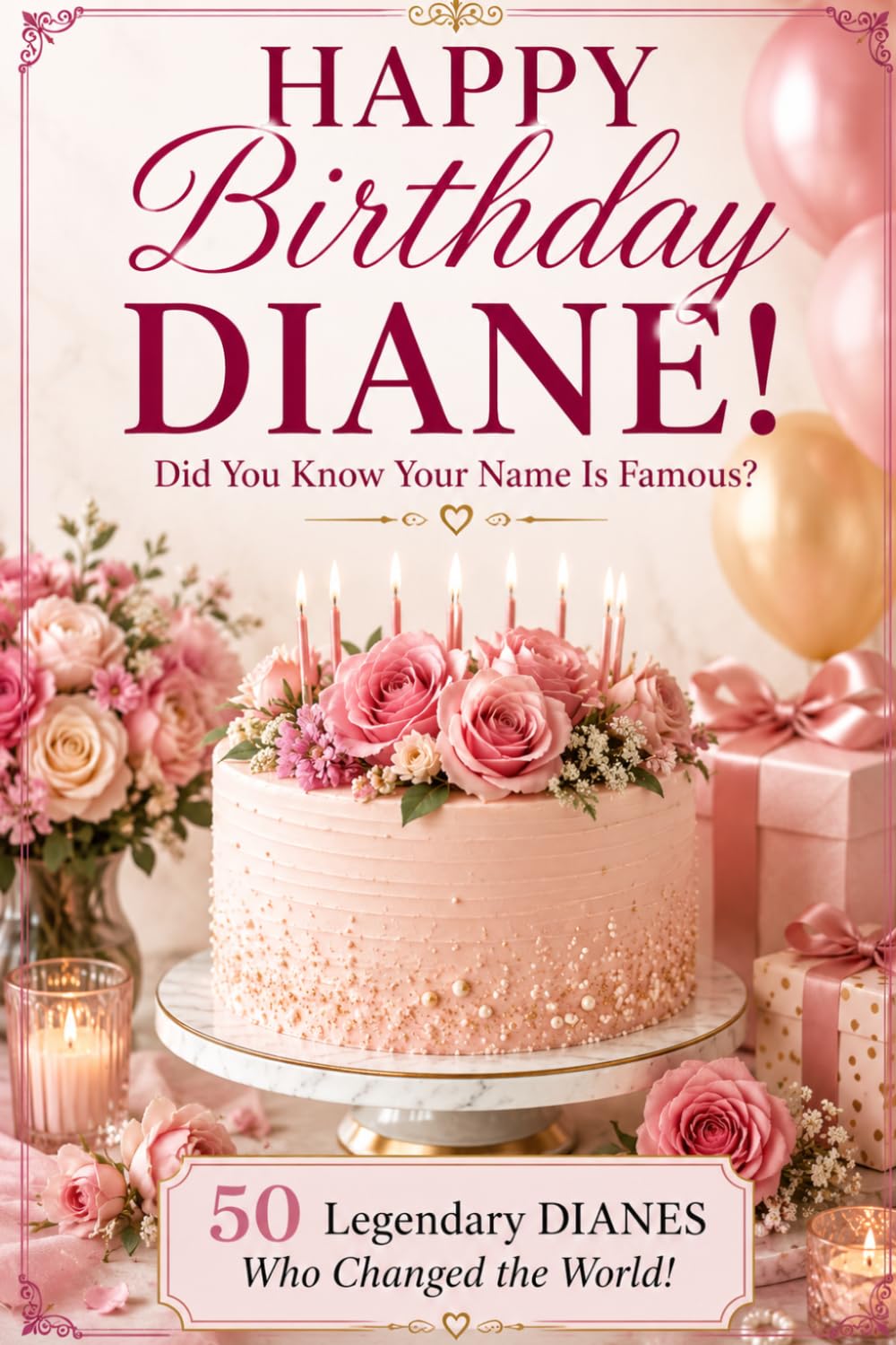 Happy Birthday, DIANE! Did You Know Your Name Is Famous?: 50 Legendary Dianes Who Changed the World