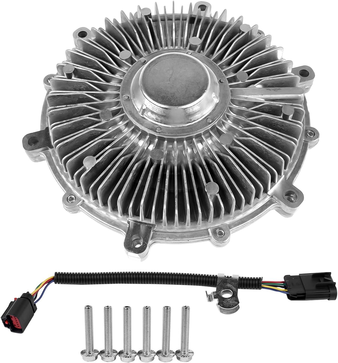 Radiator Cooling Fan Clutch Replacement for 2019-2024 Ram 2500 3500 4500 5500 6.7 Cummins Diesel 68359842AC 68359842AD