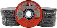 SAMURAI - Kit 100 Discos de Corte Inox Fino 1mm Samurai 115x22mm 4 1/2