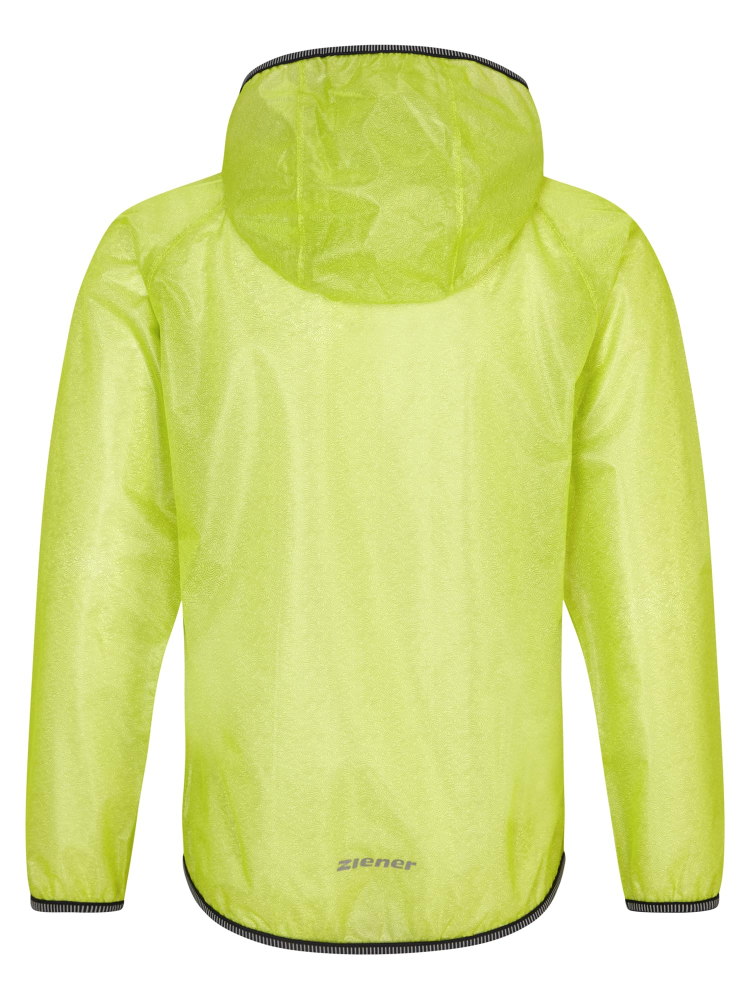 Ziener Unisex Kinder Narus Regenjacke - Fahrrad|Mountainbike|Outdoor - wasserdicht,atmungsaktiv,super leicht