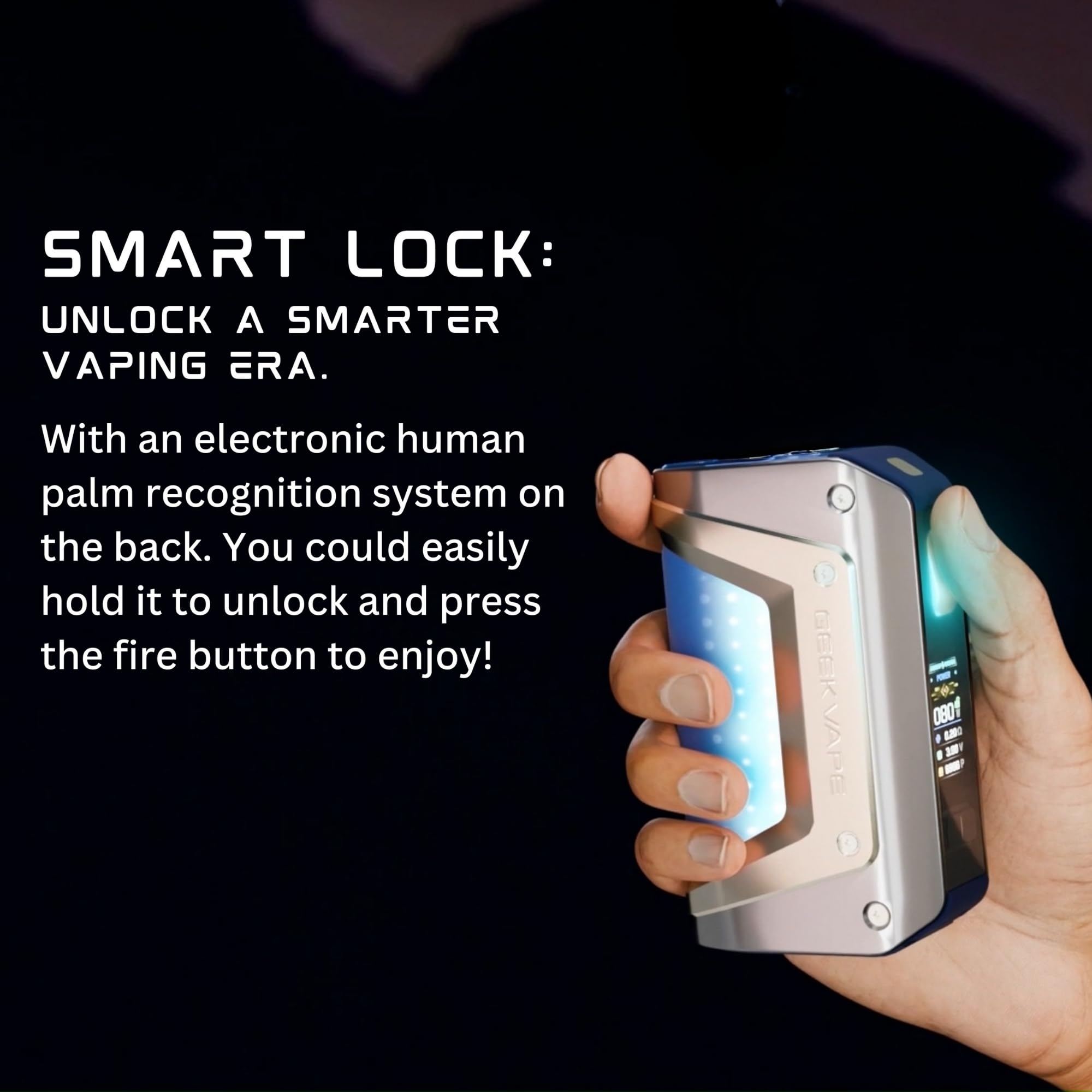 Geekvape Aegis Legend 3 Vape Mod - 5–200W, DTL Vaping, Multiple Modes, IP68  Rating, Waterproof, Dustproof & Shockproof [Requires 2 x 18650 Battery