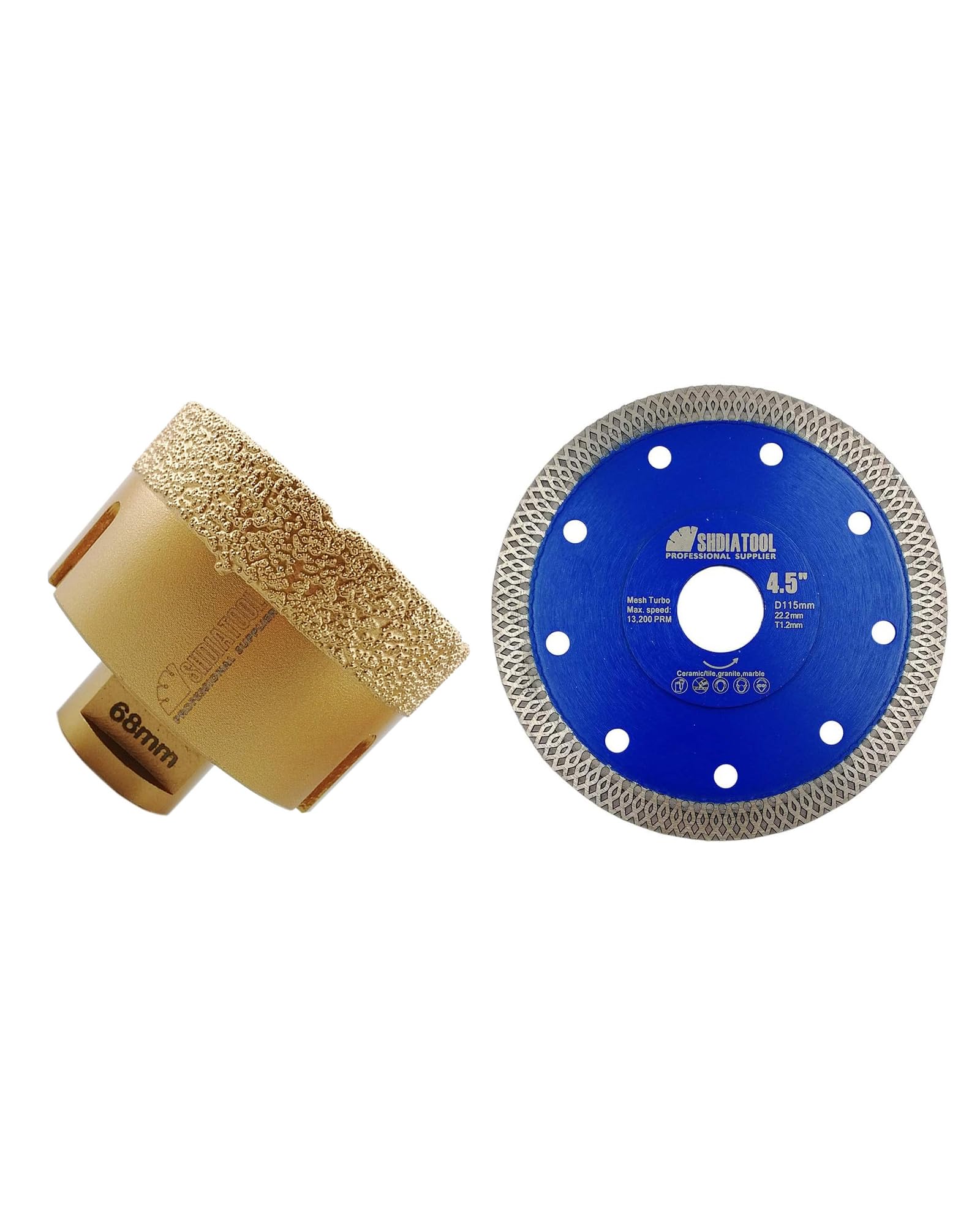 Forets diamant SHDIATOOL pour percer sans casser le grès cérame dur