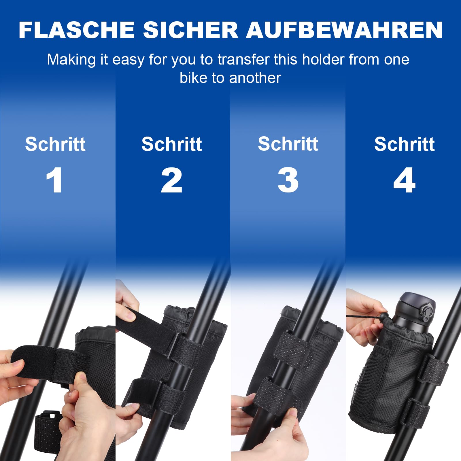 Figarge Porte-bouteille De Vélo - Sans Vis - Avec Support