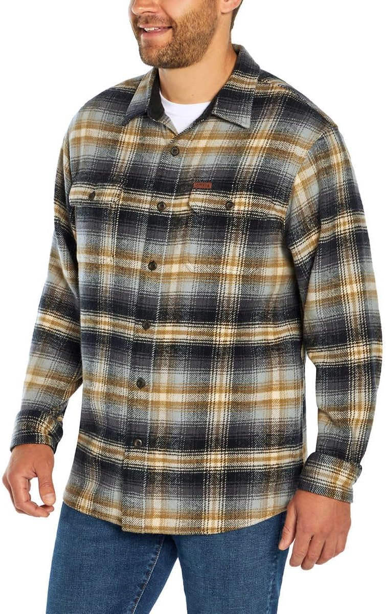 Orvis Men’s Spread Collar Flannel Shirt - Image 3