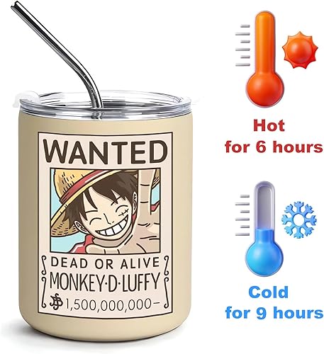 Miniatura 4 de Vasos aislados al vacío de 12 onzas con tapa y pajilla, taza de café de acero inoxidable de doble pared para oficina y hogar, lindos regalos de