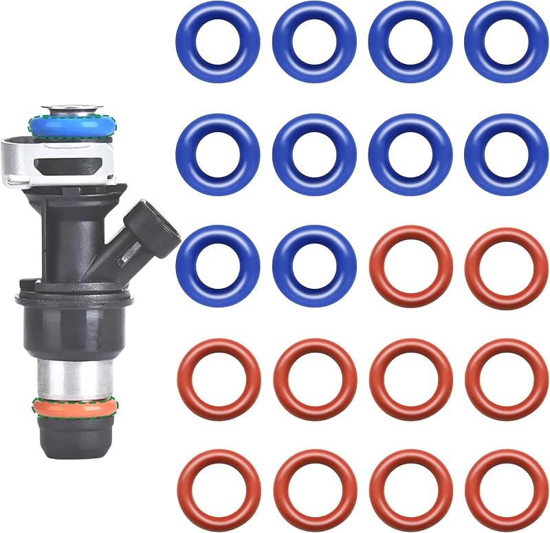 Kit de Anéis O-Ring para Bico Injetor JA&MIU 217-1588 em Viton para GM – 20 unidades