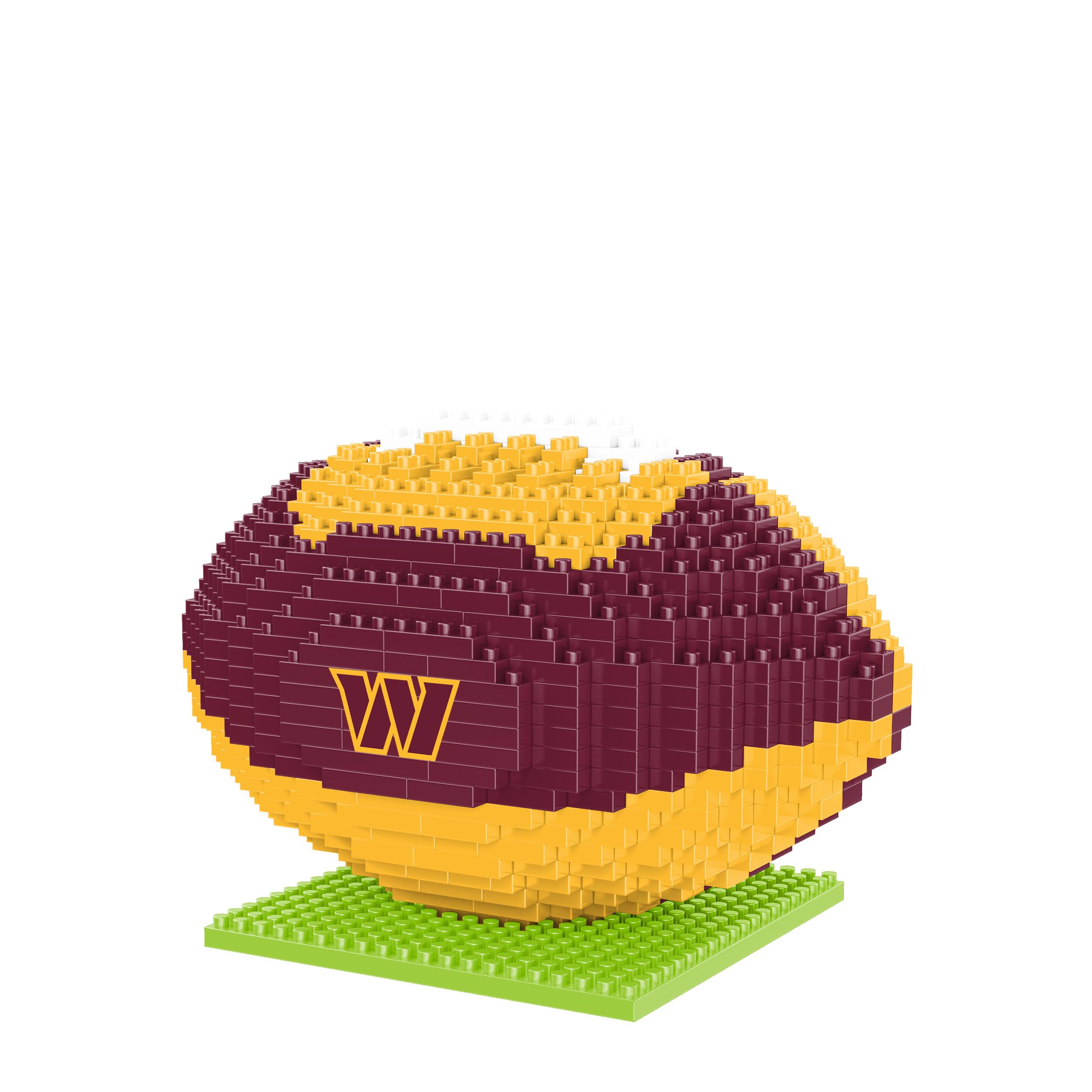 foco NFL Unisex-Adult 3D BRXLZ Team Logo Football