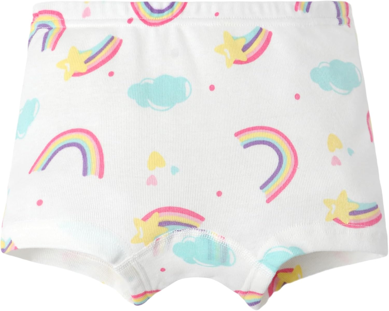 Soft Cotton Girls' Panties Cute Toddler Underwear with 6 Packs, age 2-10 - Image 3