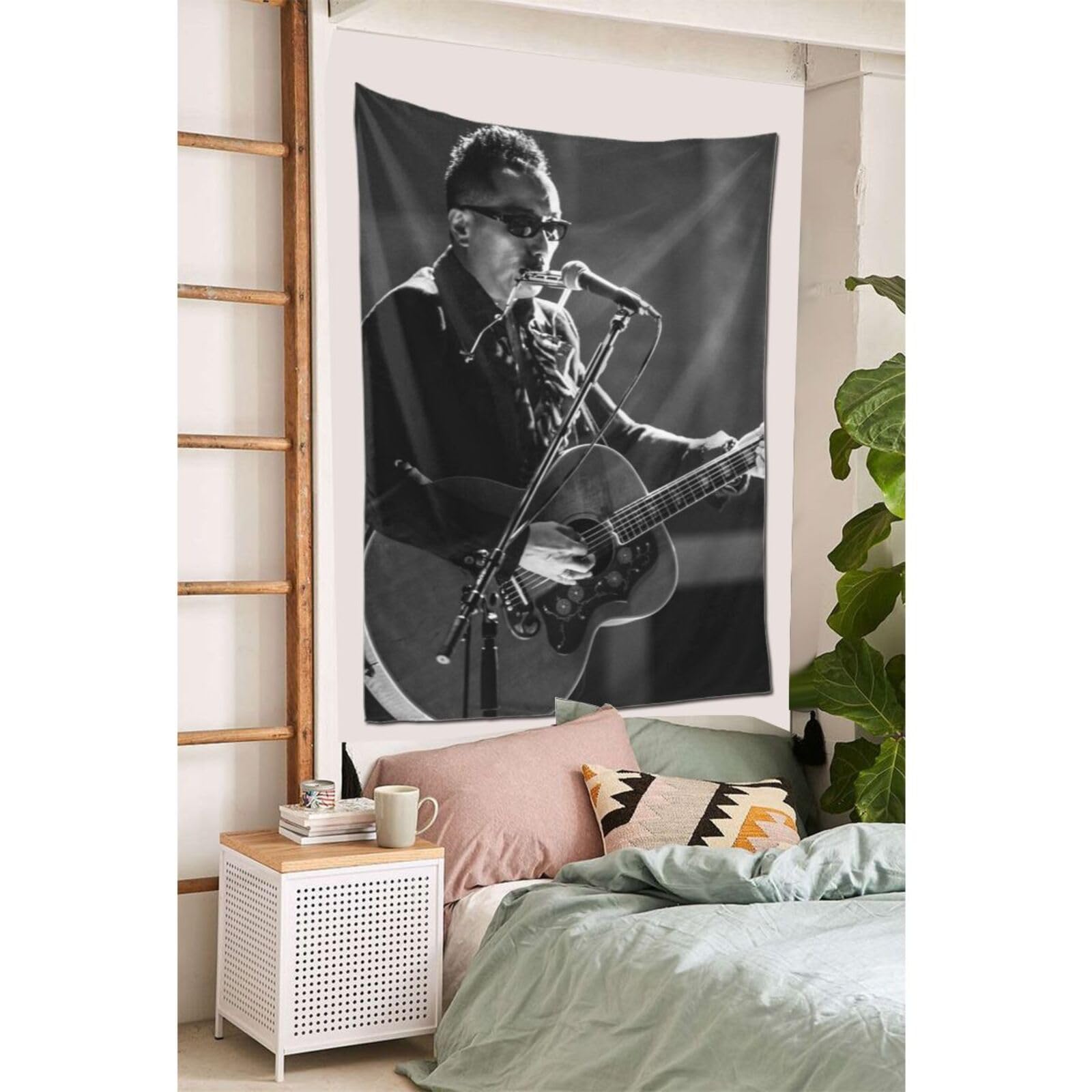 長渕剛 ステッカー　タペストリー 送料込 長渕剛 プラスチックプレートステッカー Live JAPAN93 黒に金