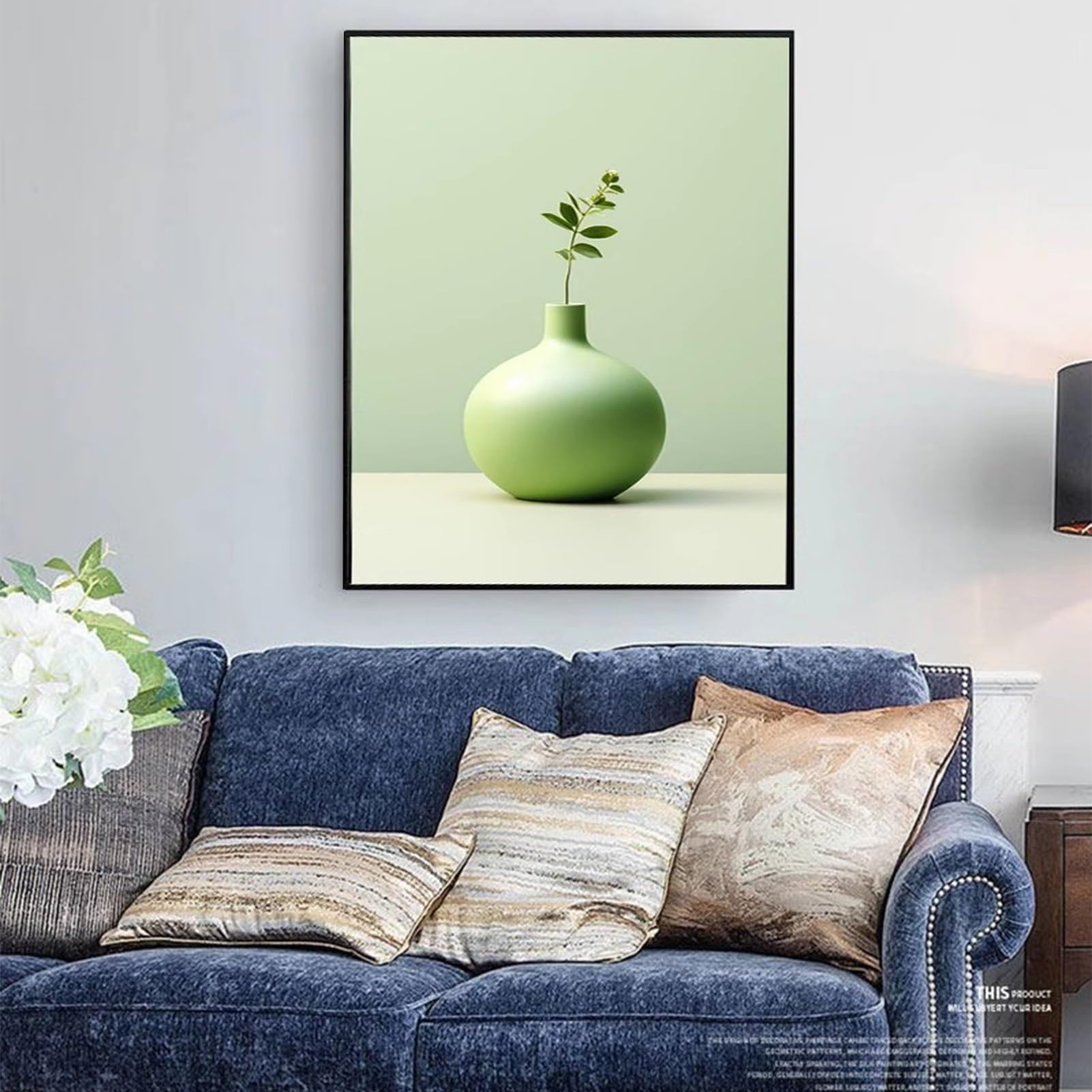 Dekoracyjna osłona panelu elektrycznego, skrzynka rozdzielcza, osłona miernika elektrycznego, osłona przełącznika (B, 50 x 60 cm)