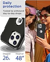 Vista 4 de AICase Funda para iPhone 12iPhone 12 Pro, resistente protección contra caídas, cuerpo completo, resistente, a prueba de golpes, militar, resistente