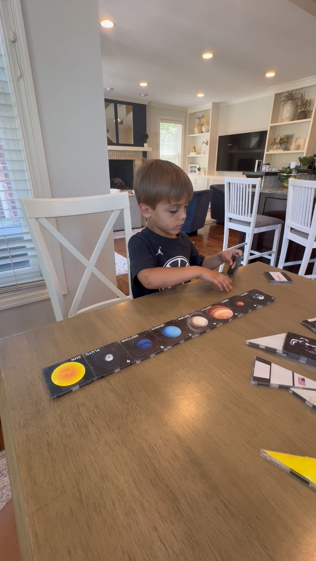 Amazon.com: CreateOn NASA Rocketship Magnetic Tile Set, Building
