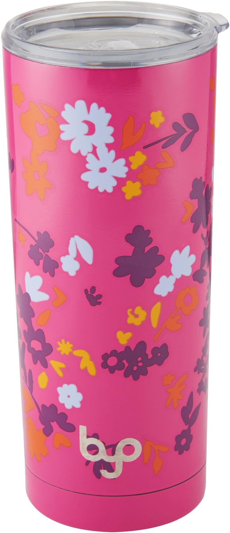BYO 20 OUNCE DOUBLE WALLED STAINLESS STEEL TUMBLER, DITSY FLORAL