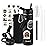 WixByti 20 oz Insulated Water Bottle with Straw (Cold for 48 Hrs), Stainless Steel Triple Wall Vacuum Sports Water Jug, Leakproof Hydro Cup Flask with Paracord Handle & Straw Spout Lids & DIY Stickers