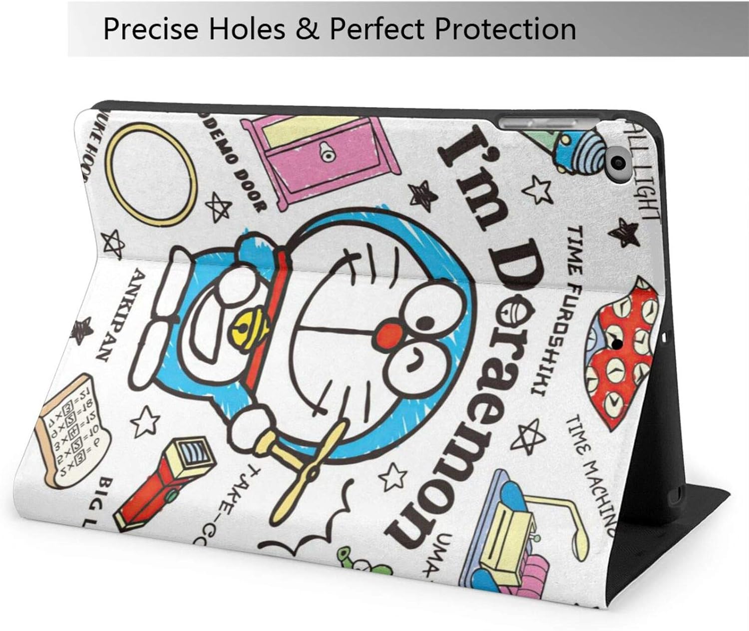 Amazon ドラえもん Doraemon Ipad Mini4 5ケース Ipad Air 1 2 ケース タブレットケース 手帳型 オートスリープ機能 三つ折スタンド Ipadカバー 薄型 軽量 傷防止 全面保護型 フレキシブルtpu背面 タブレット専用 新型ケース 家電 カメラ オンライン通販