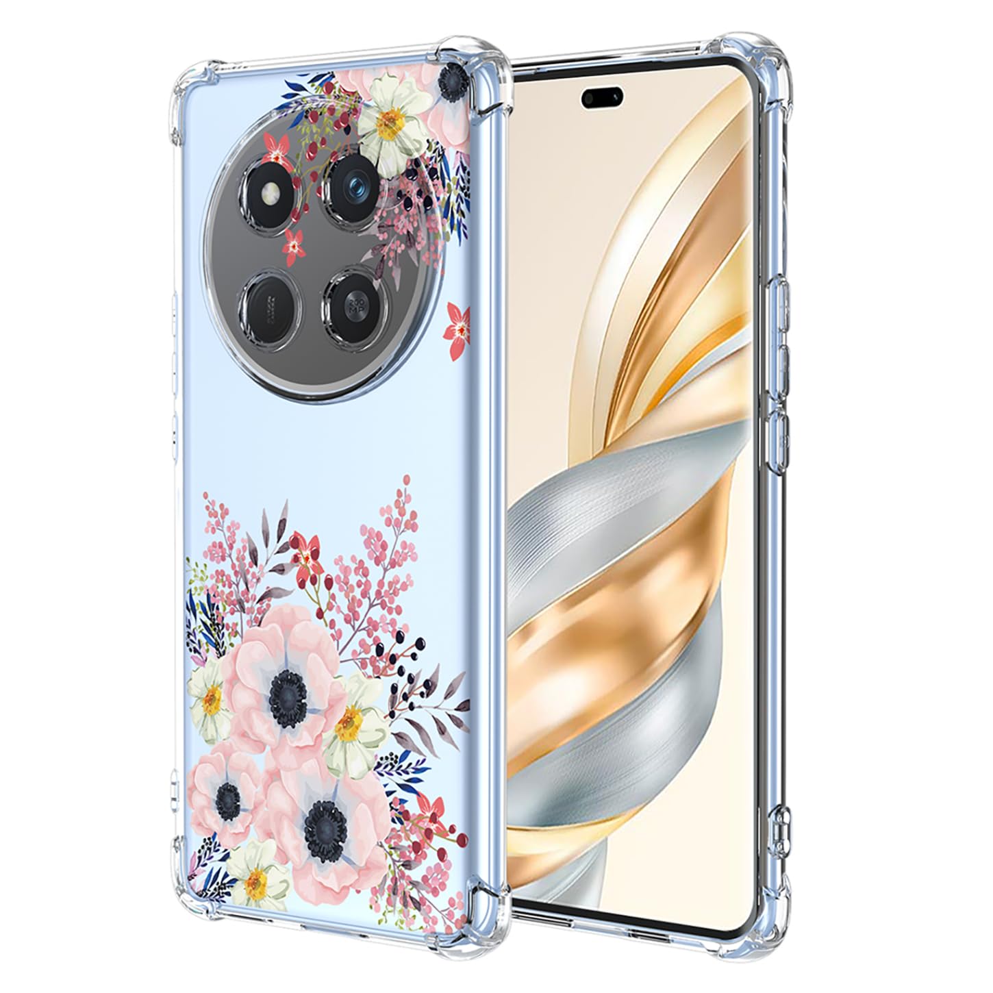 For Honor Play 60 Plus Case X7C Luxury Fashion Cute Cartoon Girls Shockproof Silicone Back Cover For Honor X7C Phone Case Funda