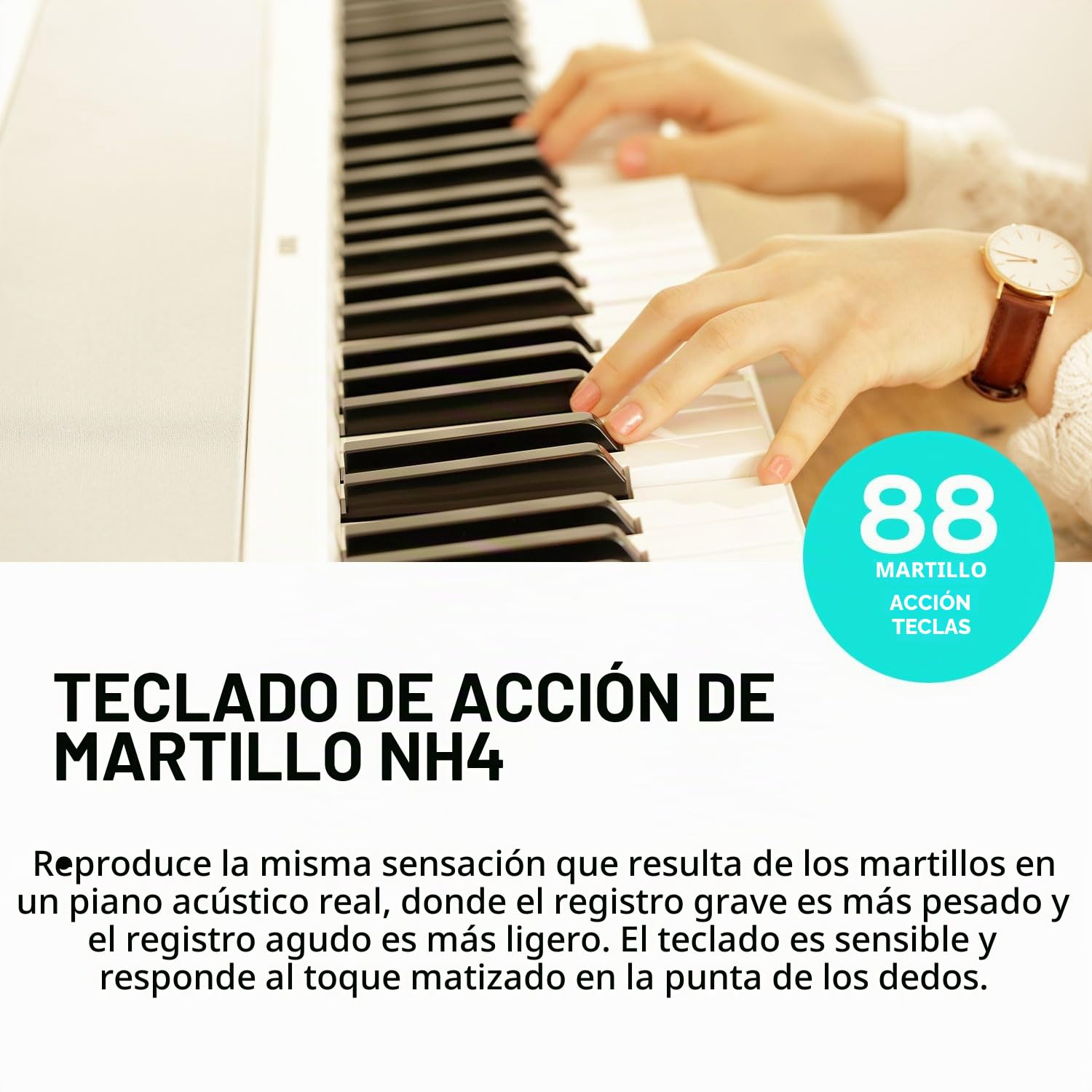 Korg B2 WH - Piano digital Blanco