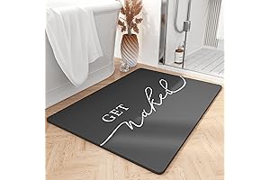tchdio Bath Mat: The Ultimate Non-Slip, Quick-Dry Bathroom Rug