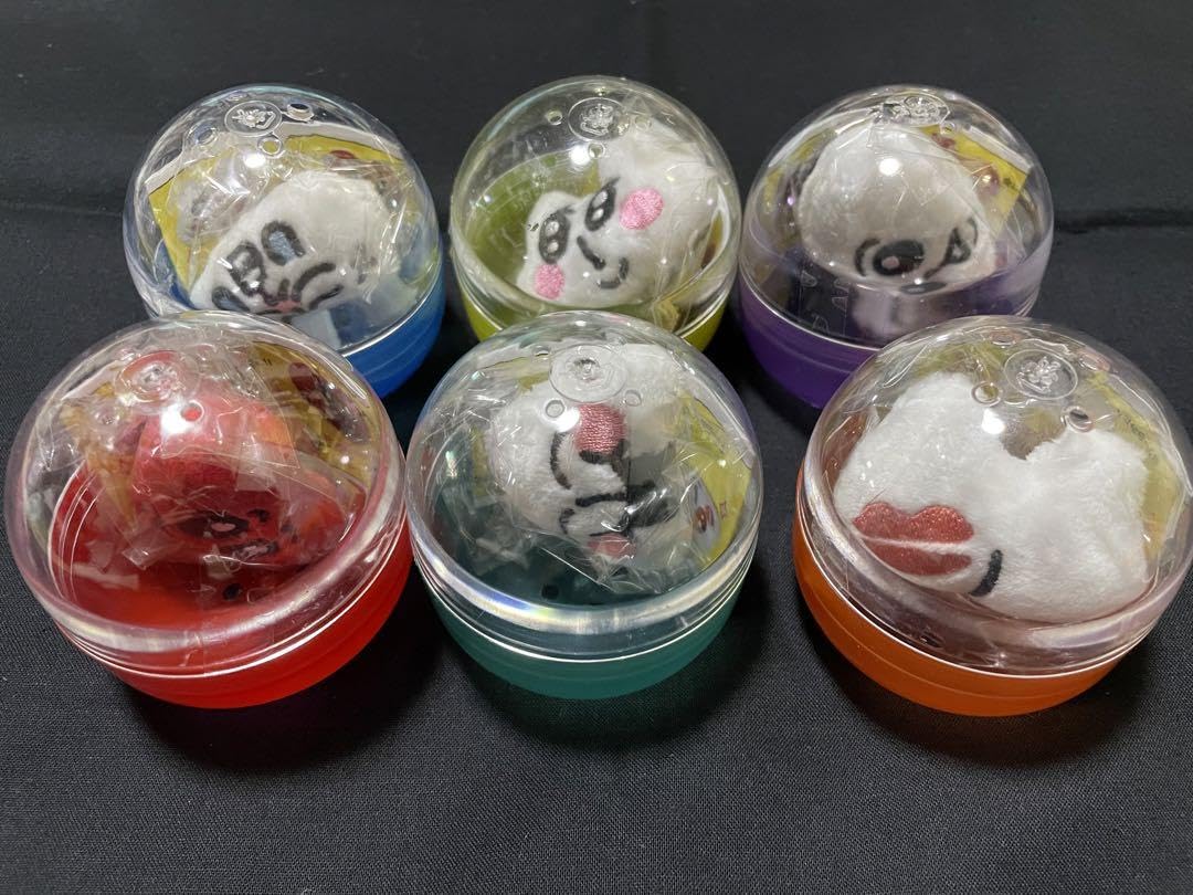 Amazon.co.jp: ちみたん ぬいぐるみ 前髪クリップ 6種 コンプセット