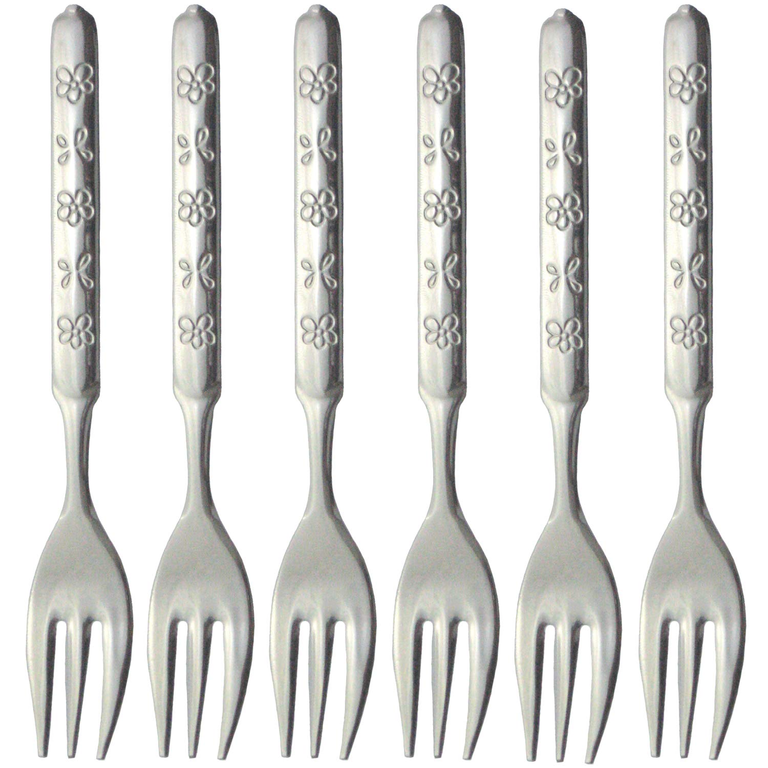 Nagao Herb Fork, 5 Pieces + 1 Piece, 18-0 Stainless Steel, Dishwasher Safe, Made in Japan