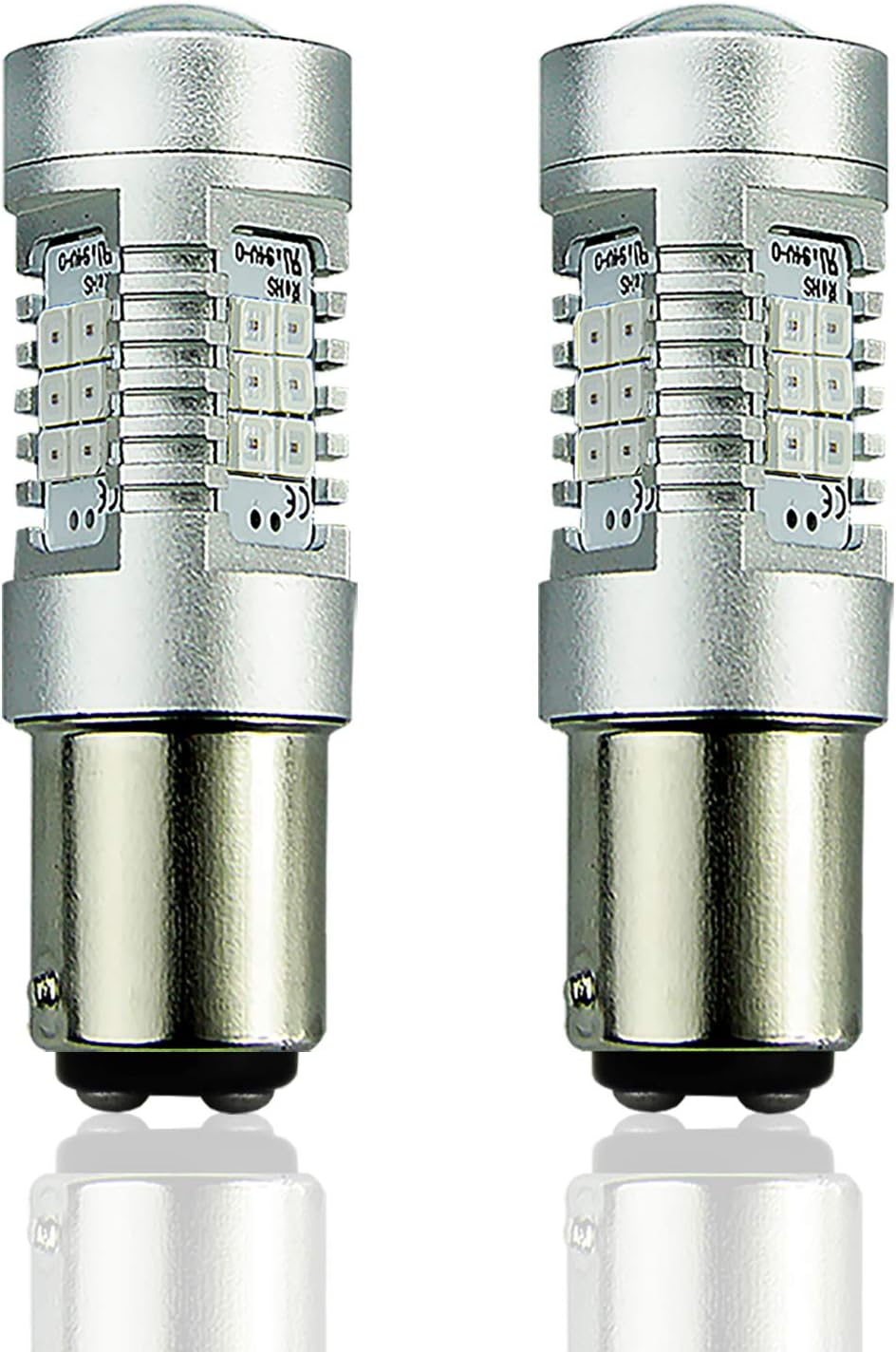 JDM ASTAR Extremely Bright PX Chipsets 1157 2057 2357 7528 LED Bulbs,Brilliant Red