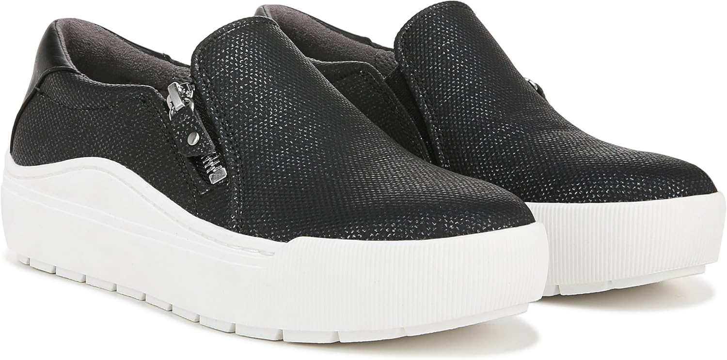 Dr. Scholl's Shoes Womens Time Off Now Platform Sneaker Black Dream 8.5 M - Image 7