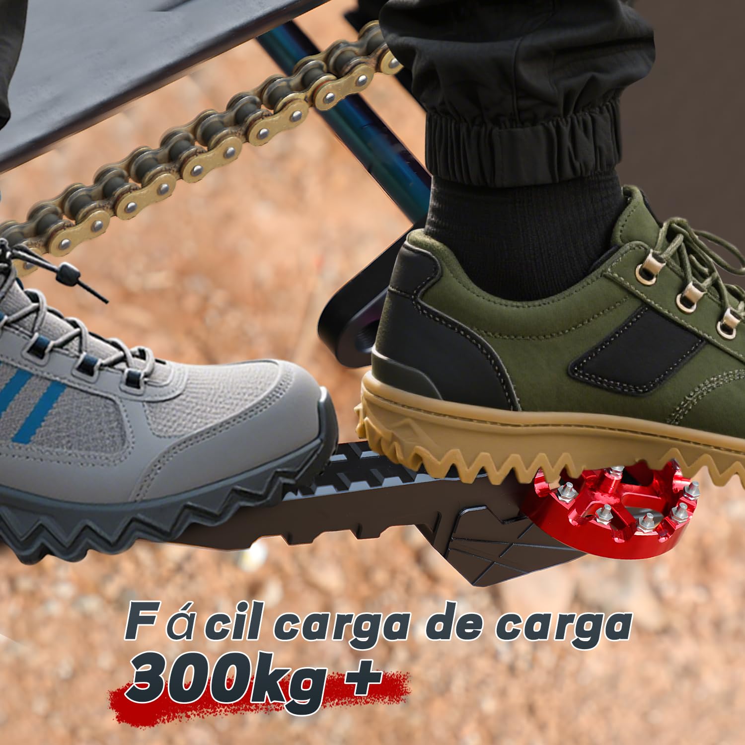 Estriberas Moto Enduro, Reposapies Moto Universales para EXC XC FE WR CRF RMZ Surron Light Bee X/S Talaria XXX X3 X4 MX3 MX4 MX5 TL4000 TL5500 Dirt Pit Bike