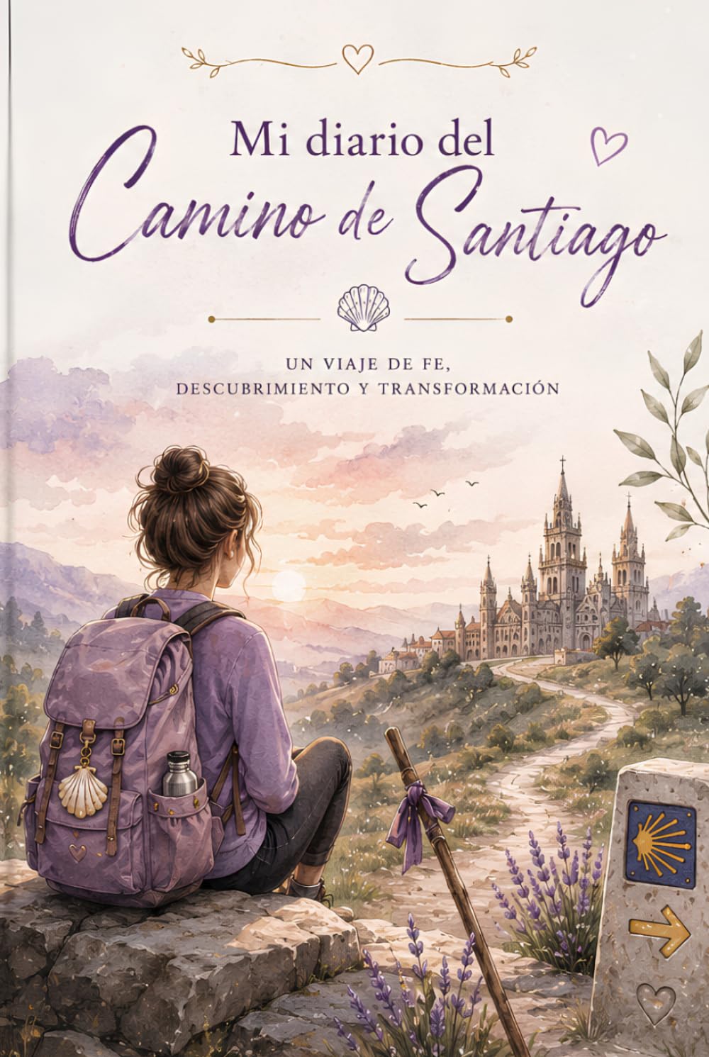 Mi Diario del Camino de Santiago: Un espacio para guardar recuerdos, emociones, encuentros y experiencias de cada etapa del Camino