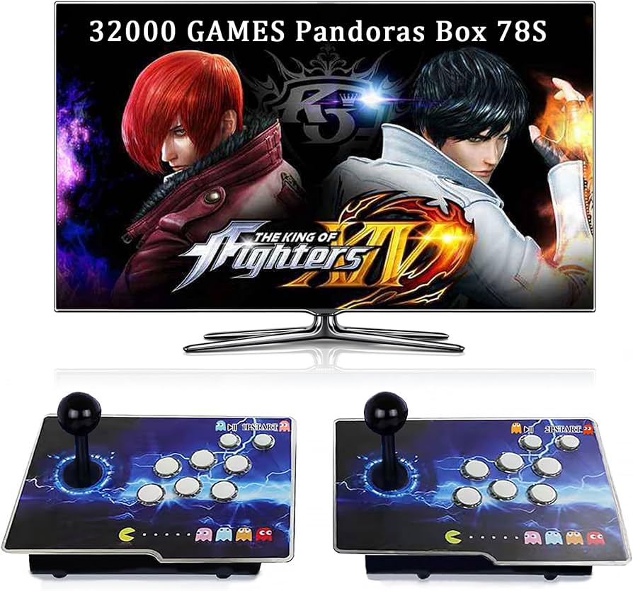 家庭用アーケードゲーム　Pandora’s Box 4S Amazon.com: RegiisJoy 32000 in 1 Pandoras Box 78S Retro Arcade