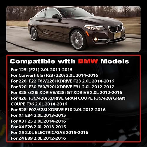 Miniatura 3 de AUCERAMIC 11317592850 Kit de cadena de distribución del motor para BMW 125i 220i 228i 320i 328i 428i 528i 528i X1 X3 X4 X5 Z4 2.0L L4 Turbo N20B20