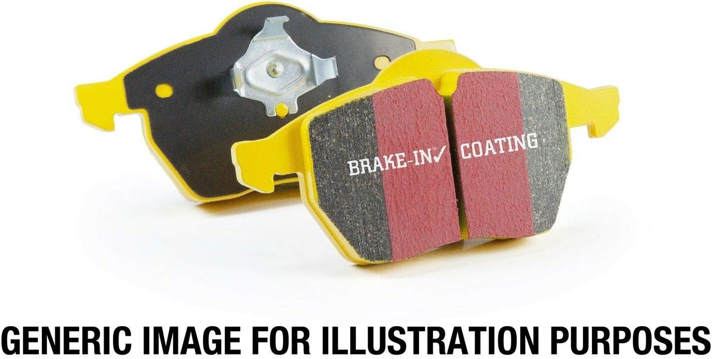 EBC Brakes Yellowstuff 4000 Series Street DP41657R to Fit MITSUBISHI,LEXUS,TOYOTA (AUSTRALIA AND NEW ZEALAND),TOYOTA,TOYOTA COMMERCIAL