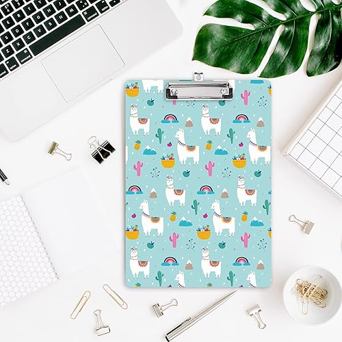 Miniatura 5 de Hongri - Portapapeles de madera, diseño moderno, tamaño carta, para estudiantes, adultos y niños, personalizado, tamaño A4 de 9 x 12.5 pulgadas, con