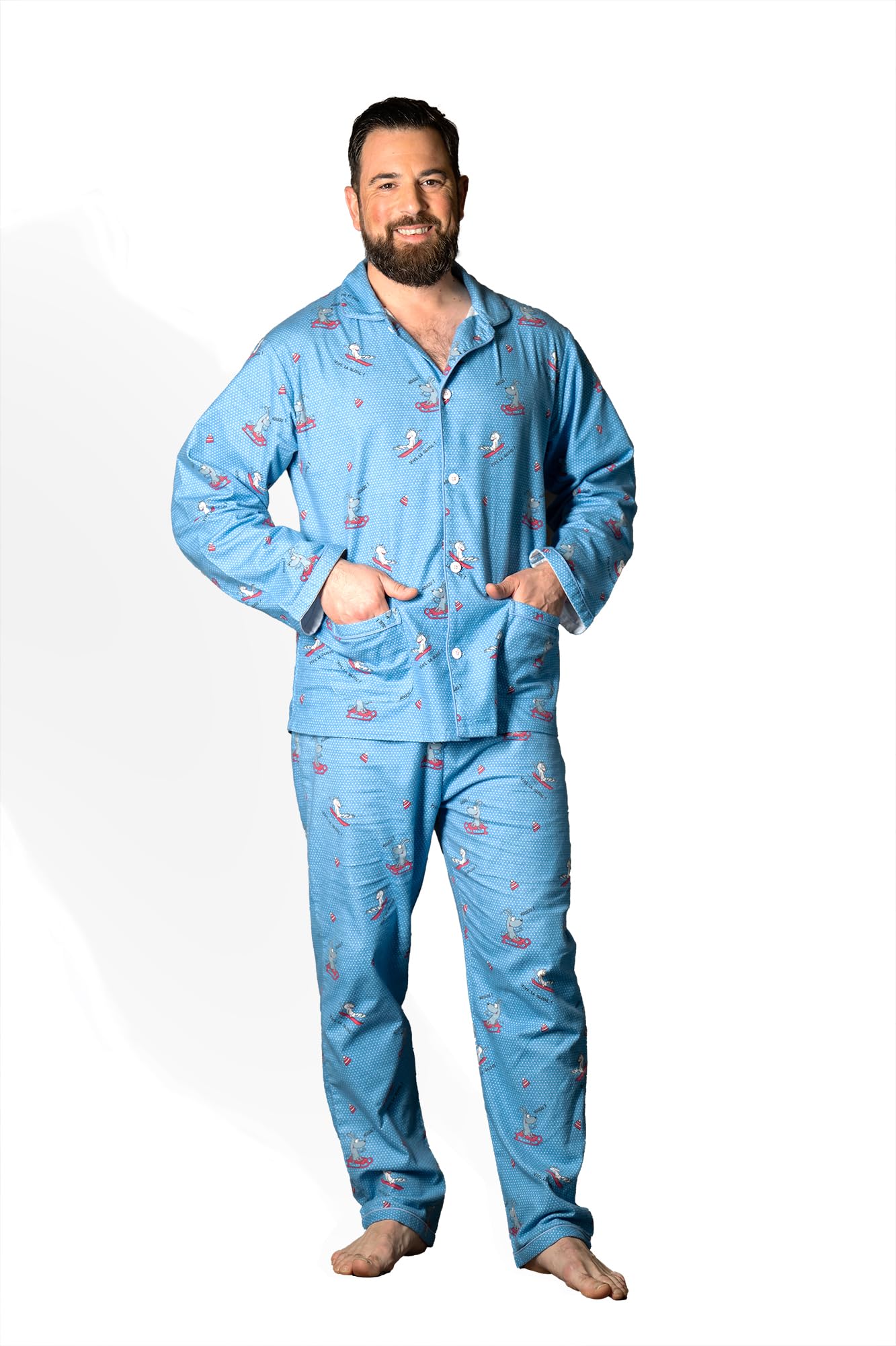 Ensemble pyjama homme chaud pour des dimanches cocooning