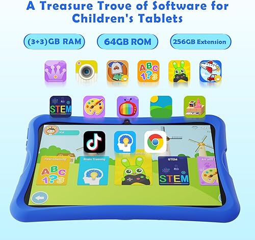 Miniatura 4 de DigiLand Tablet Android 15 Kids de 10.1 pulgadas (azul)